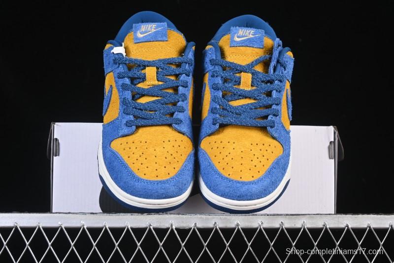 Nike Dunk Low Panda Blue Orange Low-Top Casual Skate Shoes - IH7648-700