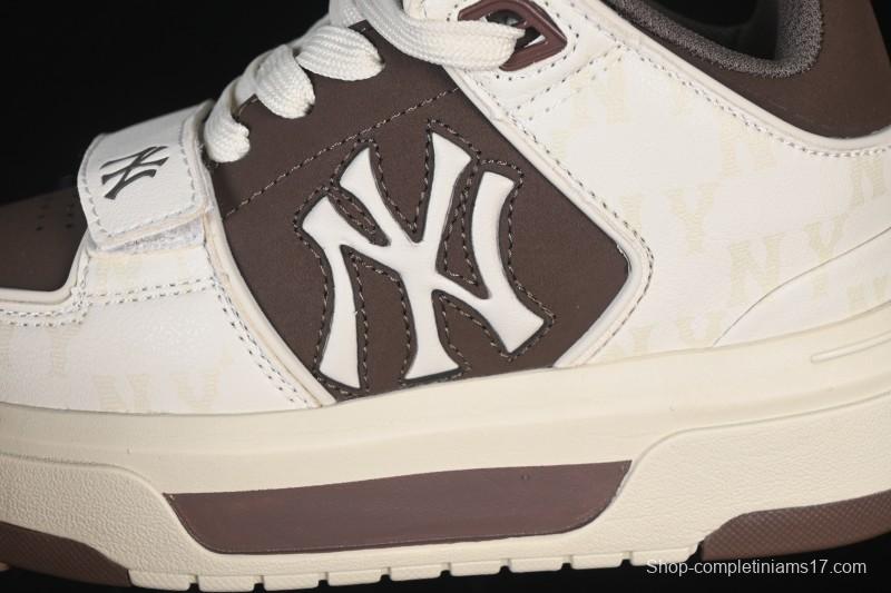 New York Yankees Chunky Liner Magic Strap Lightweight Platform Casual Sneakers - 3ASXW015N50BRS