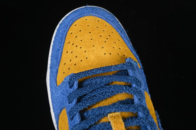 Nike Dunk Low Panda Blue Orange Low-Top Casual Skate Shoes - IH7648-700
