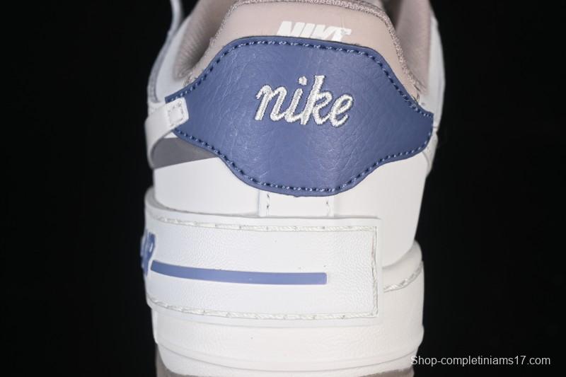 Nike Air Force 1 Shadow Lightweight Platform Low-Top Casual Sneakers - IO7594-101