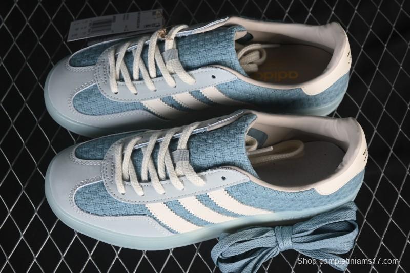 Adidas Originals Gazelle Indoor Retro Casual Slip-Resistant Wear-Resistant Low-Top Skate Shoes - JR8852