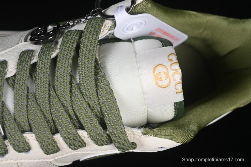 Nike Air Force 1'07 Low Gucci Collaboration Military Green Multi-Color Low-Top Casual Sneakers - XX3168-211