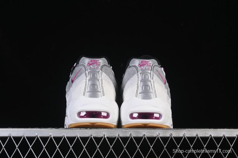 Nike Air Max 95 Retro Cushioned Running Shoes with Air-Sole Unit - HF7545-100