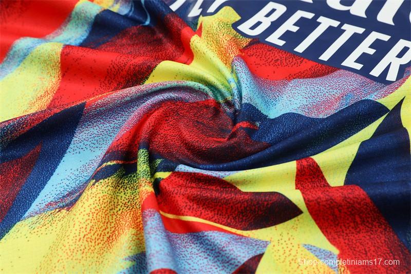 25/26 Arsenal Yellow Red Camouflage Short Sleeve Jersey+Shorts With XS