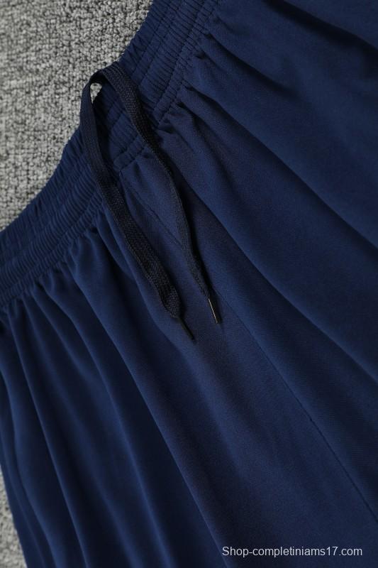 25/26 PSG Red/Blue Vest Jersey+Shorts