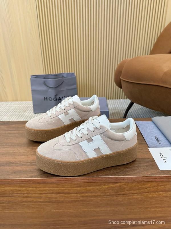 Hogan Platform Series H698 Thick Sole Casual Sneakers - H698
