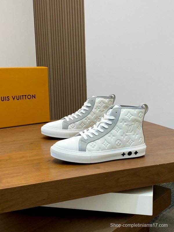 Adidas Originals Casual Sports Boots with Premium Leather Upper - KFY00460