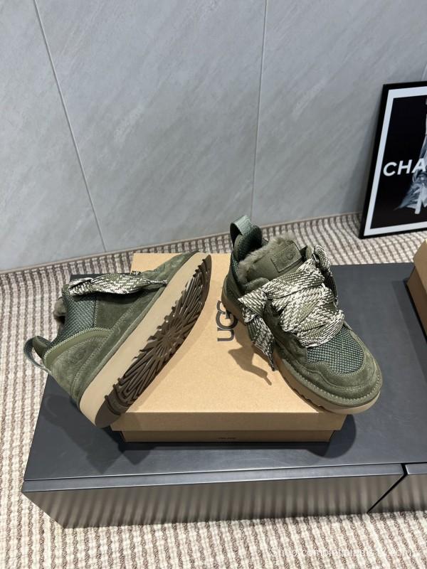 UGG Platform Sneakers Series Round Toe Chunky Sole Casual Shoes - MJ00270