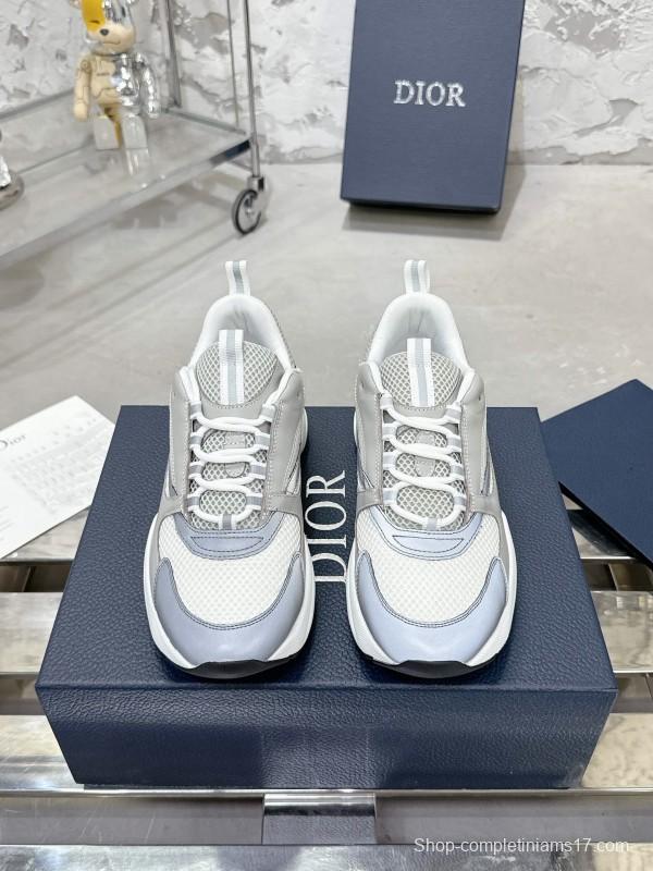 Dior B22 Series Classic Mesh Casual Sneakers Dad Shoes - LY00340