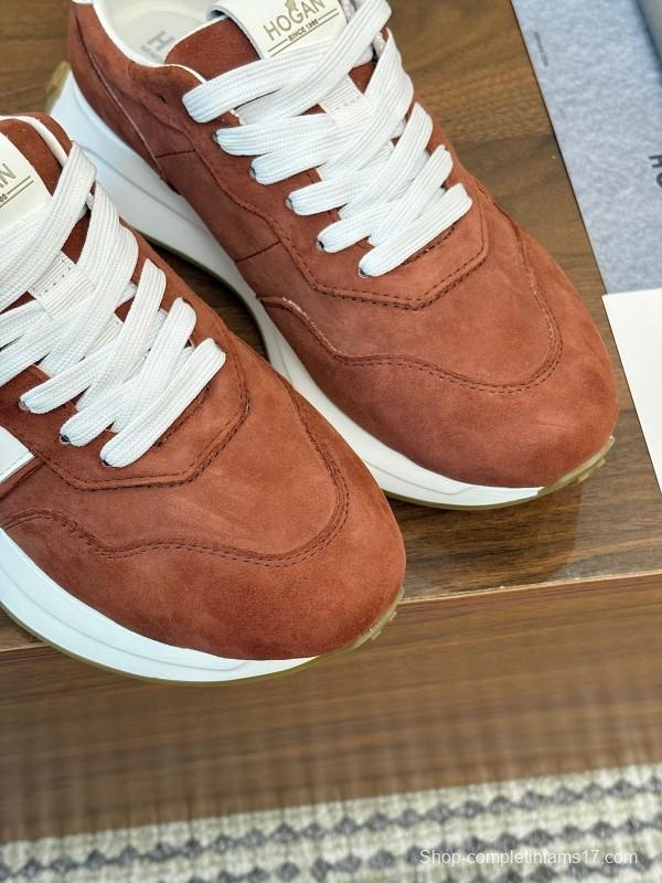 Hogan H-STRIPES Series Couple Thick Sole Dad Shoes Sneakers - AS00350