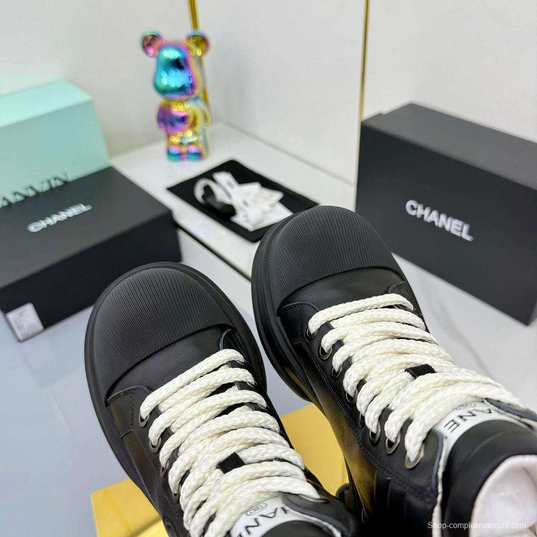 Chanel 2025 SS Short Boots Essential Fall Winter Heavy Duty Style - LY00400