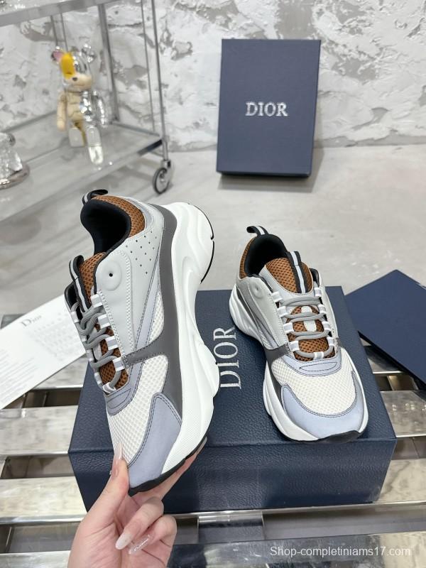 Dior B22 Series Classic Mesh Casual Sneakers Dad Shoes - LY00340