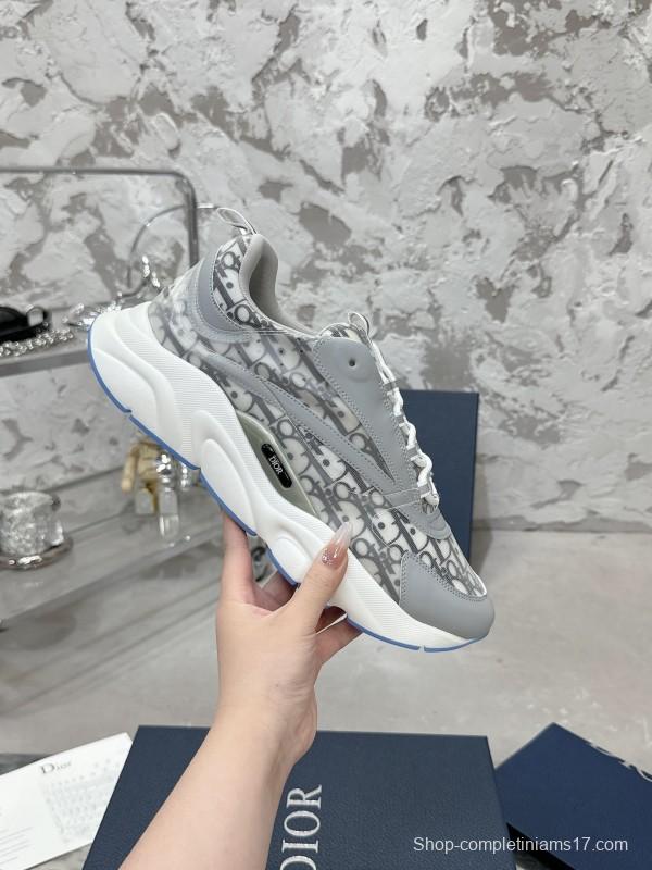 Dior B22 Series Mesh Casual Sneakers Dad Shoes - LY00340