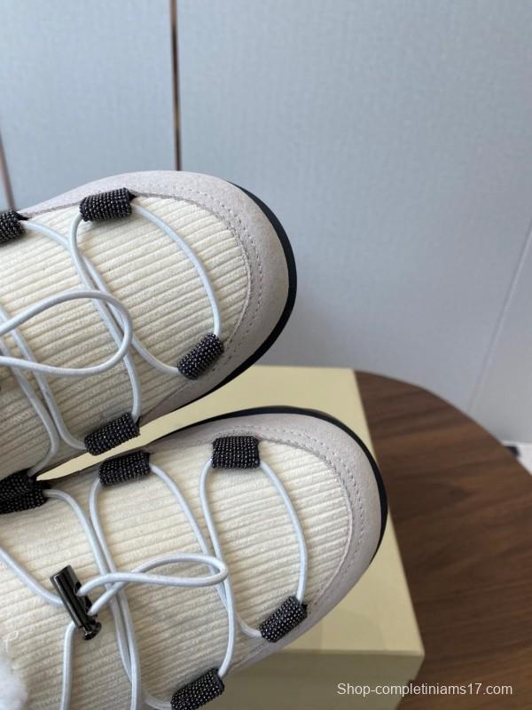 Brunello Cucinelli Open Walk Ankle Boot Winter Snow Boots - AS00300