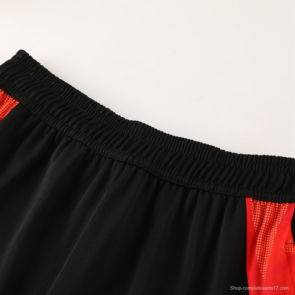 2025 Belgium Black Short Sleeve+Soccer Shorts