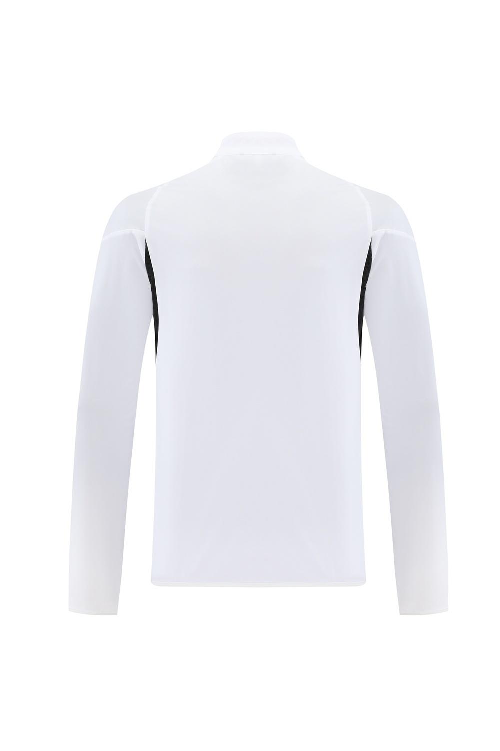 25/26 Liverpool White S-2XL Half Zipper Jacket+Long Pants