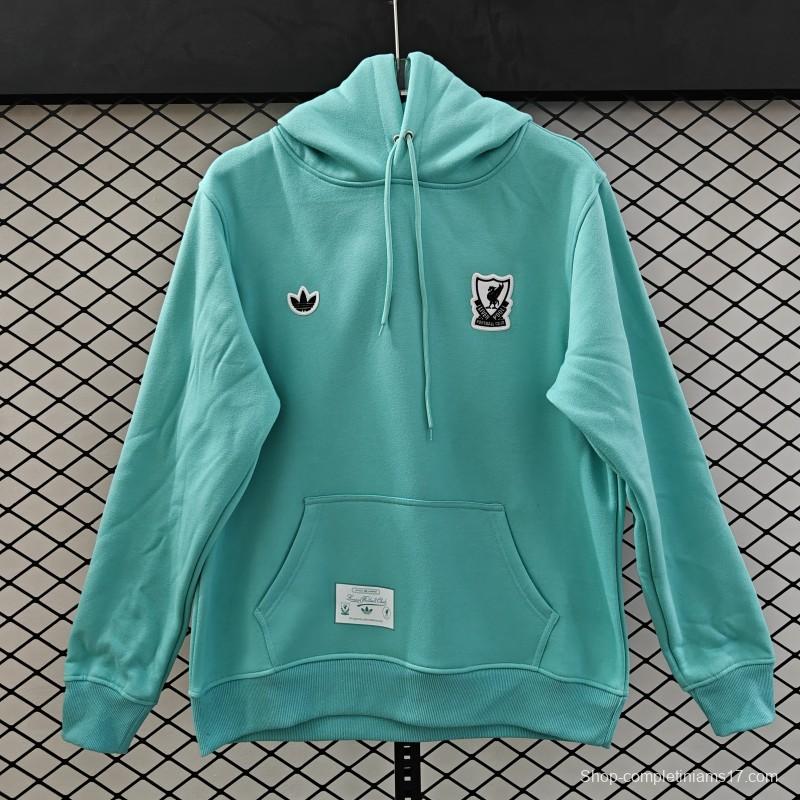 25/26 Liverpool Embroidered LogoHoodie 7 Colors