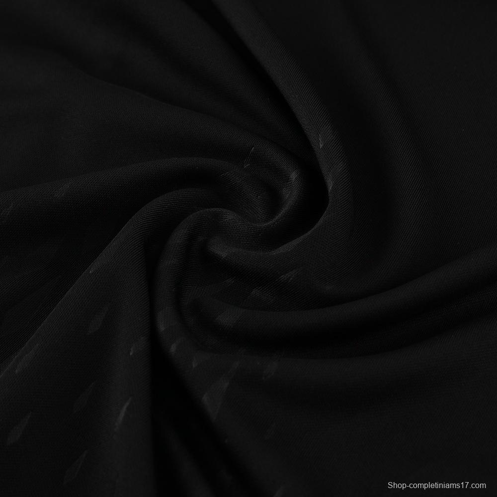 23/24 Bayern Munich Black S-2XL Half Zipper Jacket+Long Pants