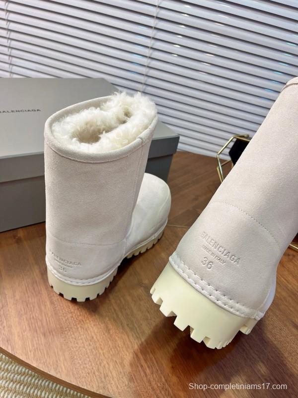 Balenciaga 2025 SS Oversized High Heel Snow Boots - AS00520