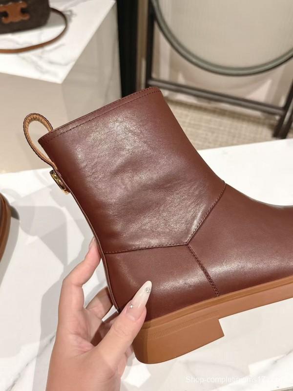 Loro Piana Fall/Winter 2025 Classic Old Money Style Ankle Boots - LY00370/LY00410