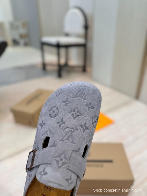 Louis Vuitton Louis Vuitton × BIRKENSTOCK Boston Soft Sole Mule Slippers - KFY00300