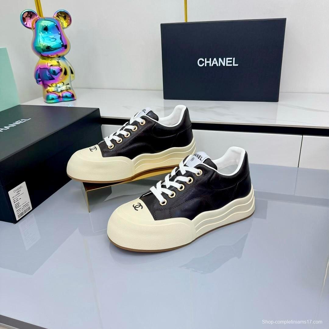Chanel 2025 SS Panda Loafers Casual Sports Shoes - LY00310