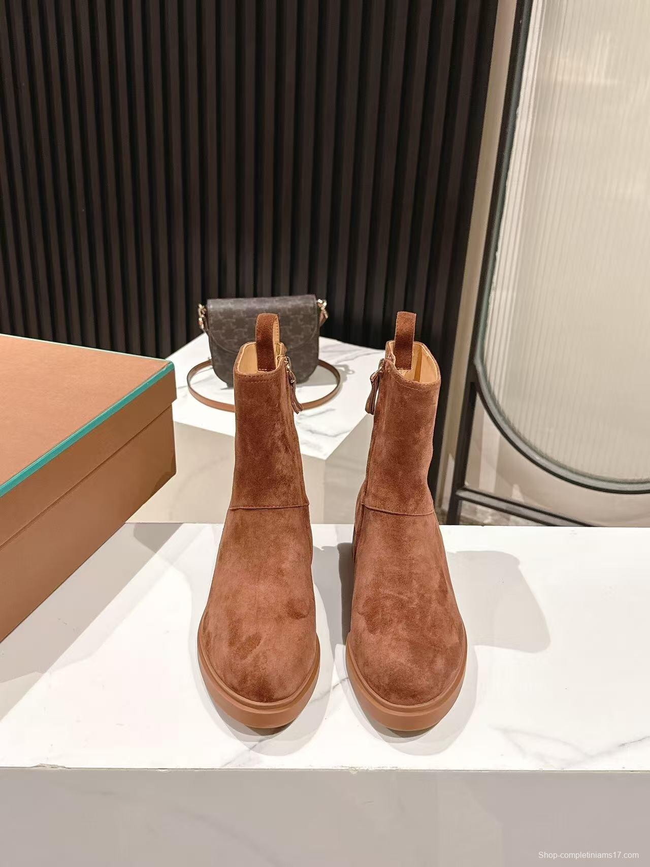 Loro Piana Fall/Winter 2025 Classic Old Money Style Ankle Boots - LY00370/LY00410