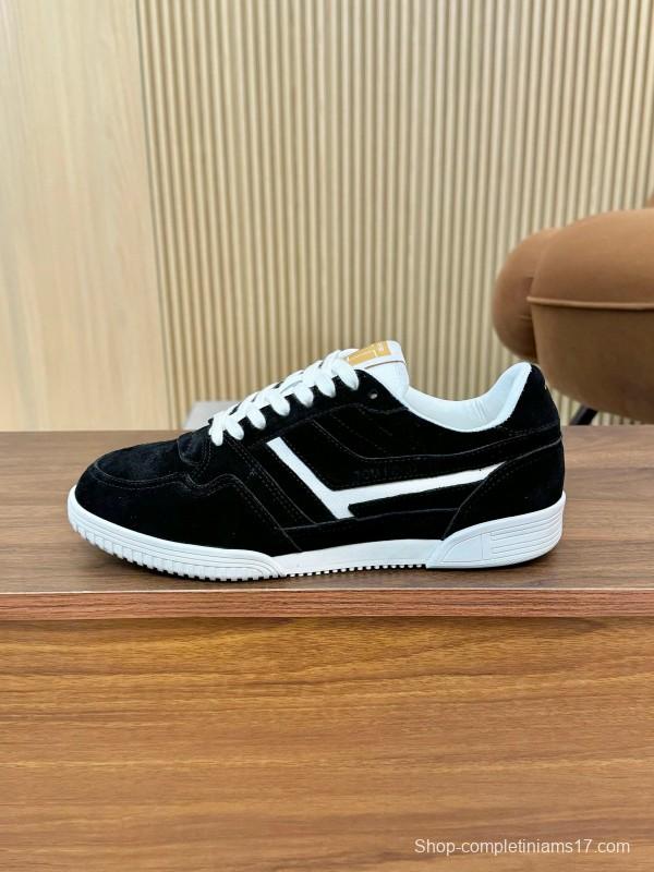 TOM FORD 2025 SS Tom Casual Shoes with Classic Color Blocking and Imported Leather Insole - AS00350