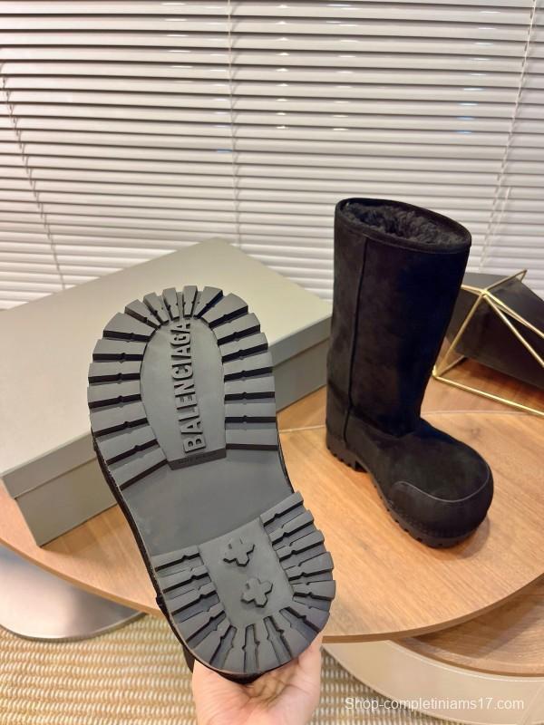 Balenciaga 2025 SS Oversized High Heel Snow Boots - AS00570