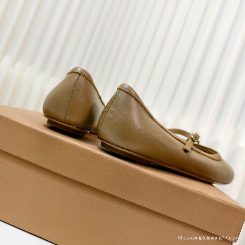 Gianvito Rossi Bohemian Style Flat Ballet Shoes - LY00310