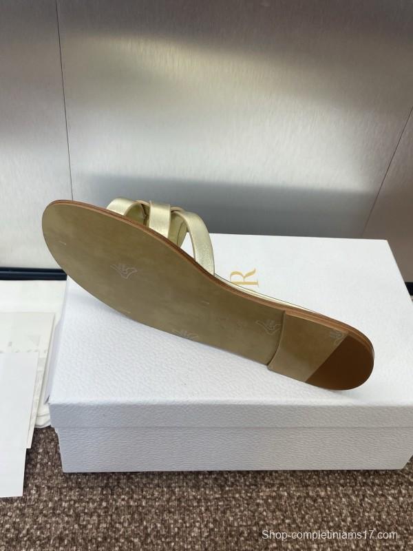 Dior D-Club Jelly Color Hollow Layered Cross-Strap Women Sandals - KFY00280