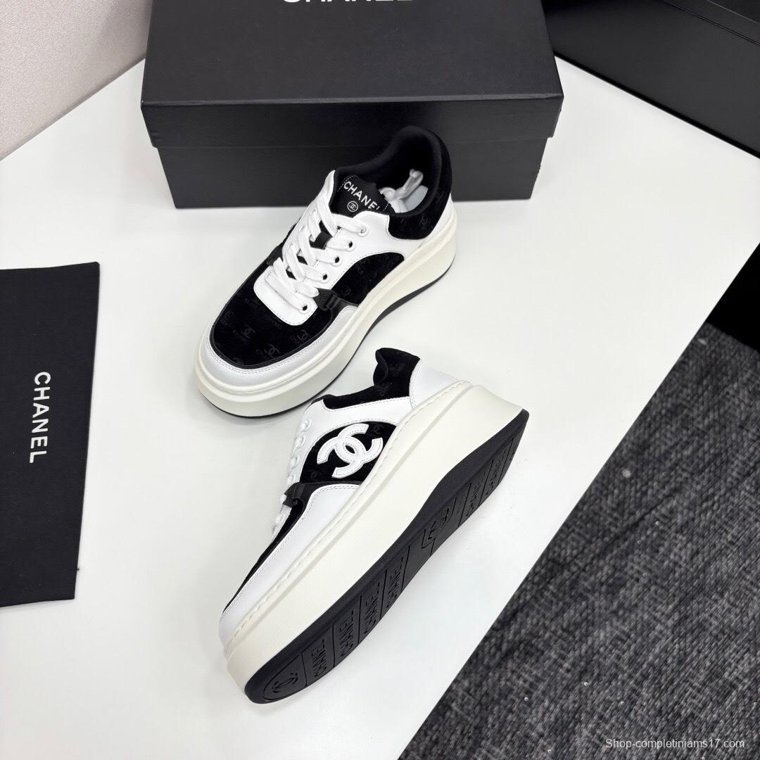 Chanel 2025 SS Panda Casual Sports Shoes - LY00340