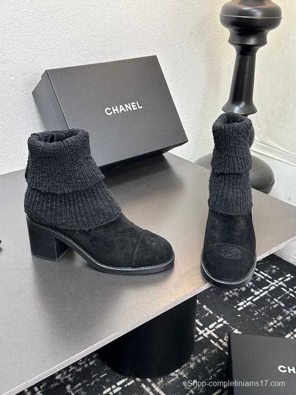 Chanel 2025/SS Short Boots Essential Autumn Winter Item - LY00260