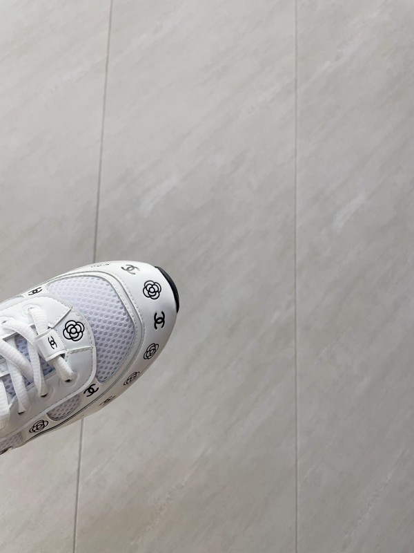 Chanel Silver Horn King II Casual Series Sports Shoes - KFY00330
