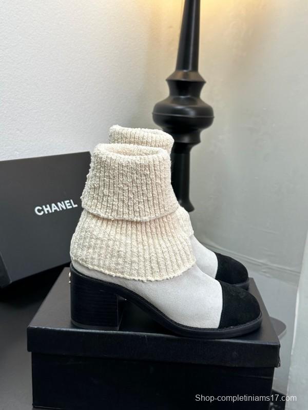Chanel 2025 SS Short Boots Essential Autumn Winter Item - LY00260