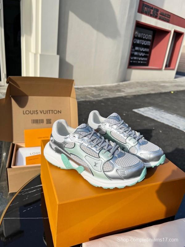 Louis Vuitton Olympia Series Casual Running Shoes with Monogram Embossing - AS00320