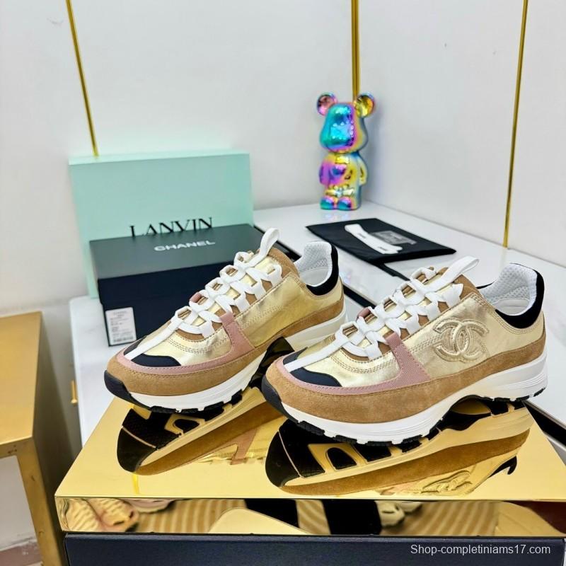 Chanel Spring/Summer 2025 Thick Sole Casual Sneakers - AS00310