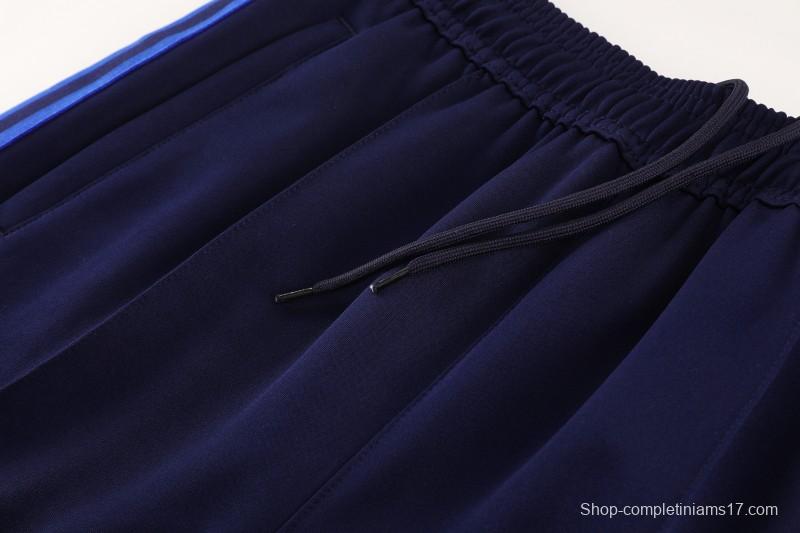 25/26 Olympique lyonnais/Lyon Blue Full Zipper Jacket+Long Pants