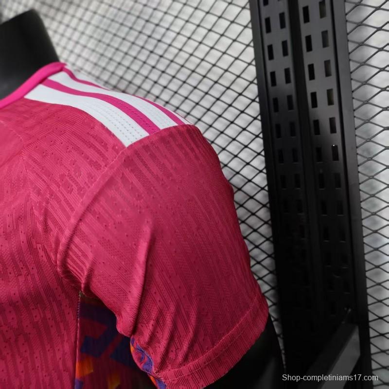 Player Version 2026 Mexico  Pink Training Jersey