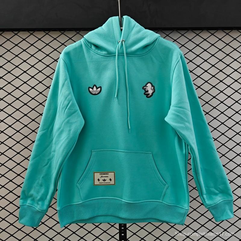 25/26 Juventus Embroidered Logo Hoodie 9 Colors