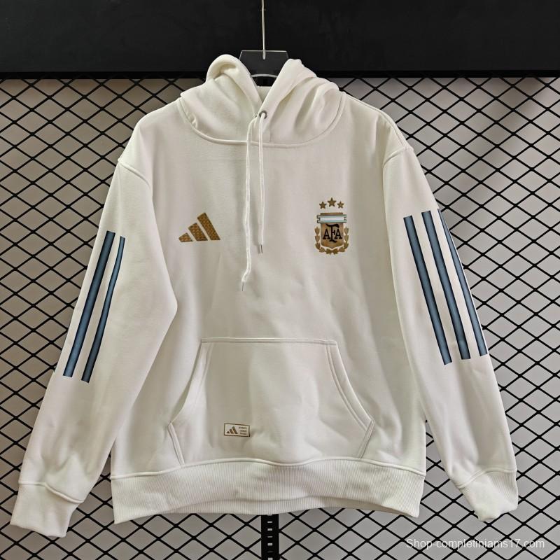 Player Version 2026  Argentina Home Fleece Hoodie 9 Colors