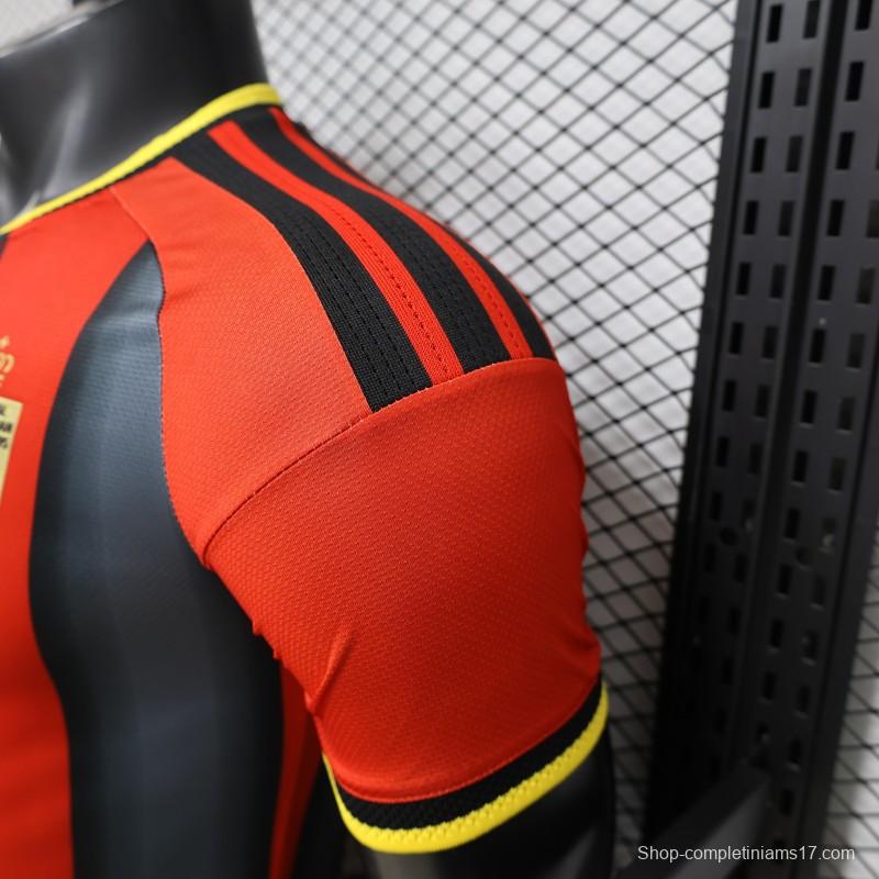 Player Version 2026 Belgium Home Jersey