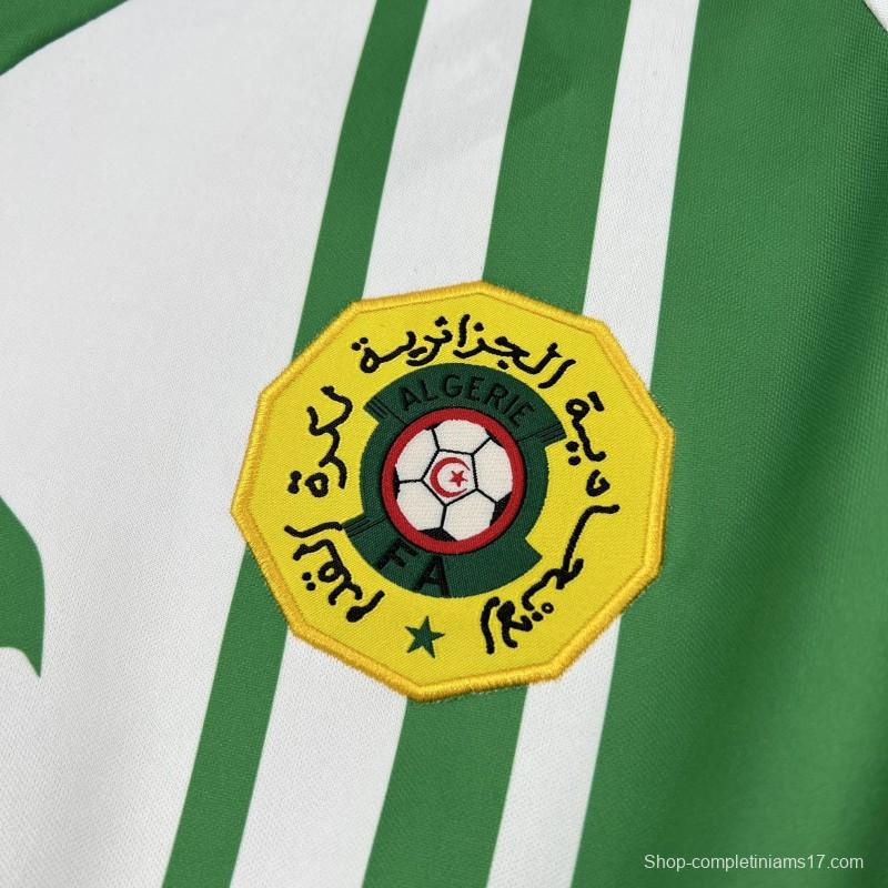 1986 Retro Algeria Home Jersey