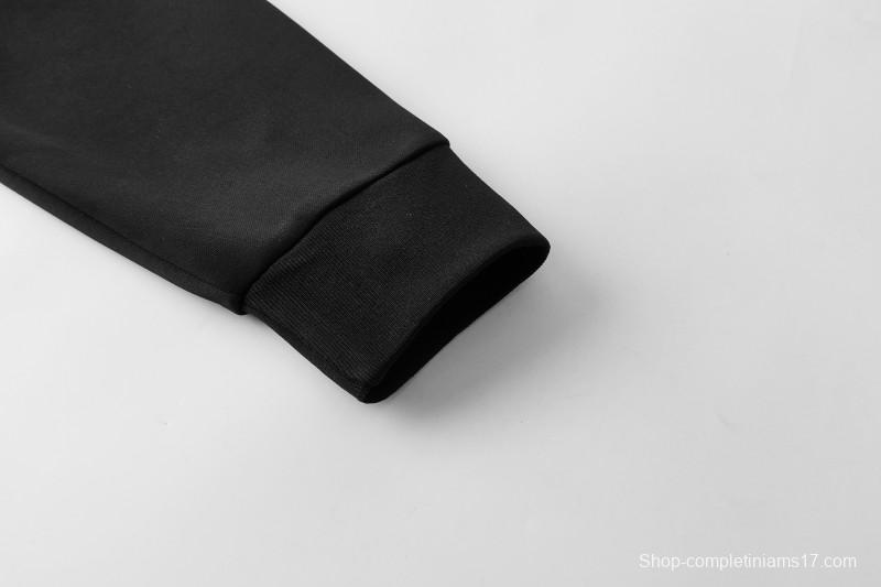 2026 Adidas Black Full Zipper Jacket + Long Pants