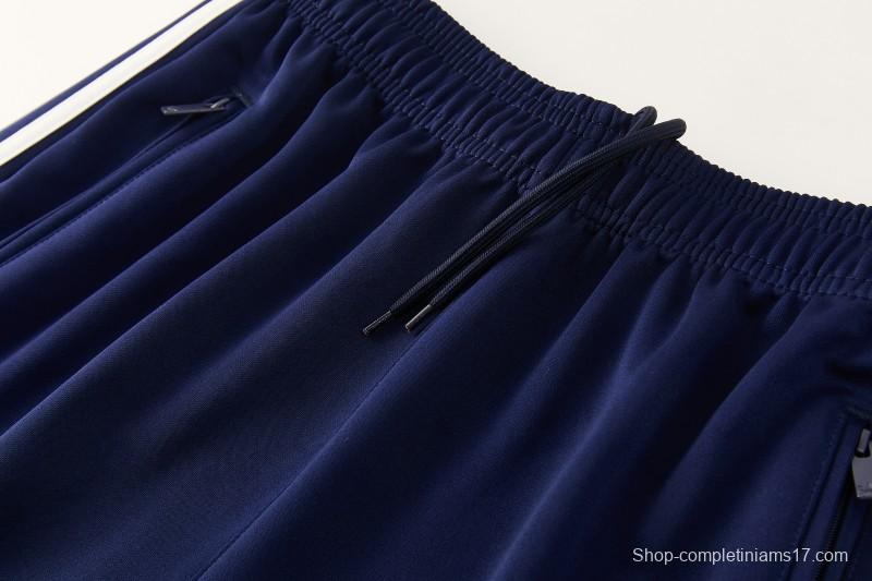 2026 Adidas Navy Blue Full Zipper Jacket + Long Pants