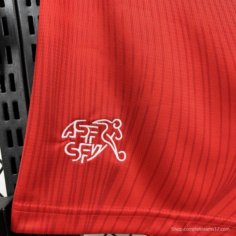 2026 Mens Switzerland World Cup Home Shorts
