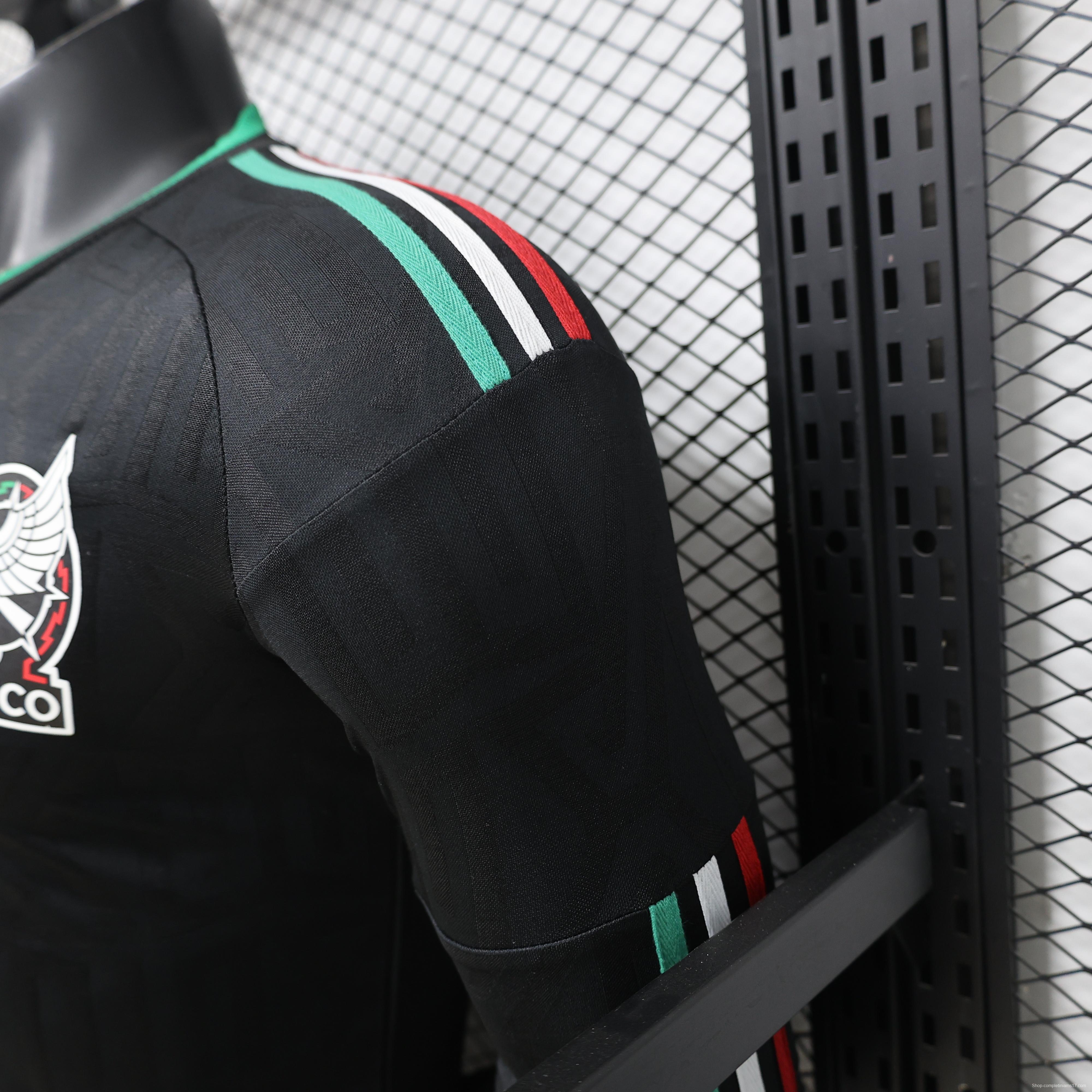 Player Version 26/27 Mexico Away  Black  Long Sleeve  Jersey