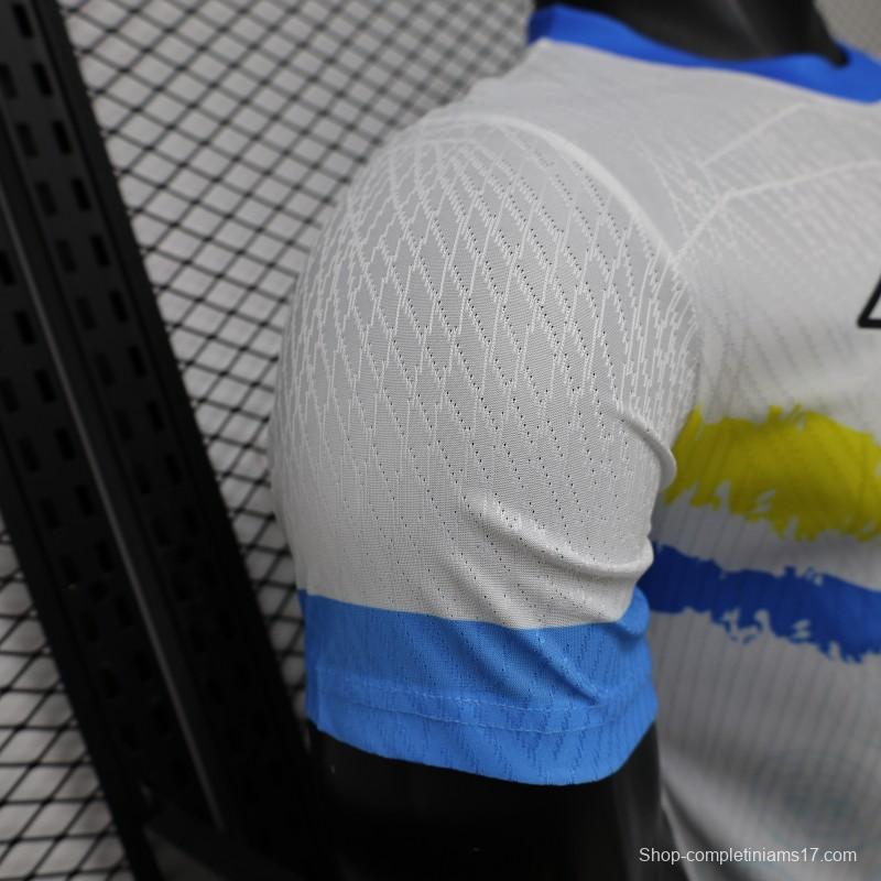 Player Version 26/27  DR Congo  White & Sky Blue  Special Edition Away Jersey