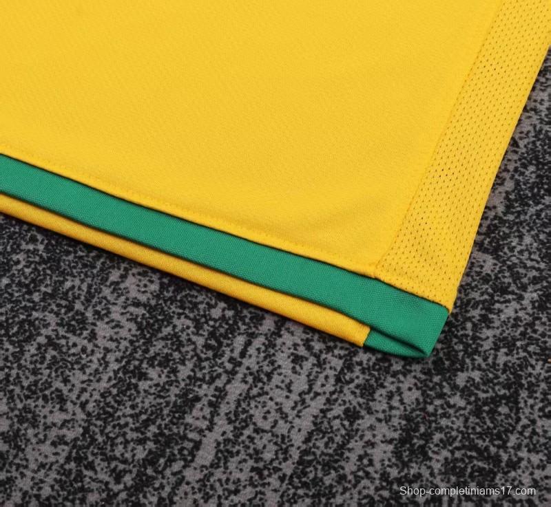 Retro Kids 2006 Brazil Home Jersey