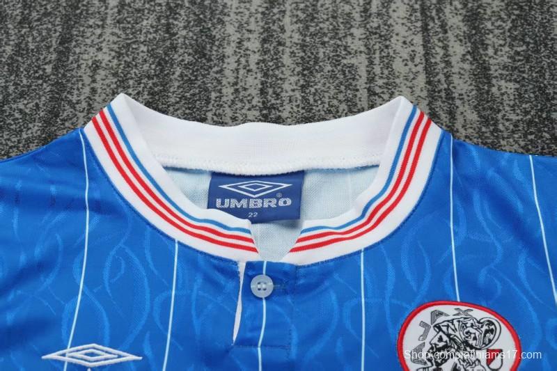 Retro Kids 89/90 Ajax Away Jersey